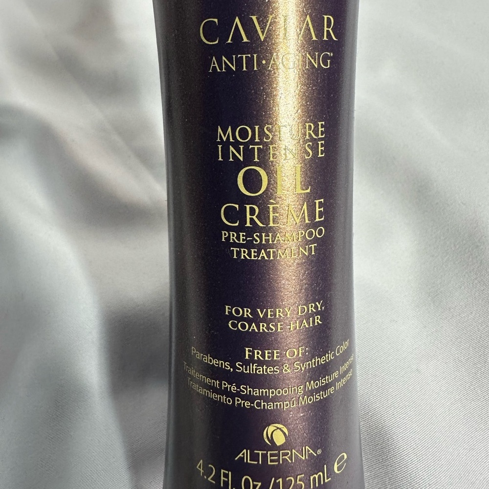 Alterna CAVIAR Moisture Intense Oil Creme Pre-Shampoo Treatment 4.2 fl oz - Picture 7 of 7